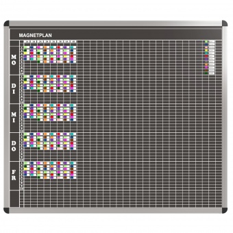 Klassen-Plantafel, 10 Stunden Mo-Fr, für 30 Klassen, 103x137 cm, Klassen-Plantafel, 10 Stunden Mo-Fr, für 30 Klassen, 103x137 cm,